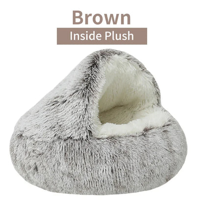 Winter Plush Pet Bed